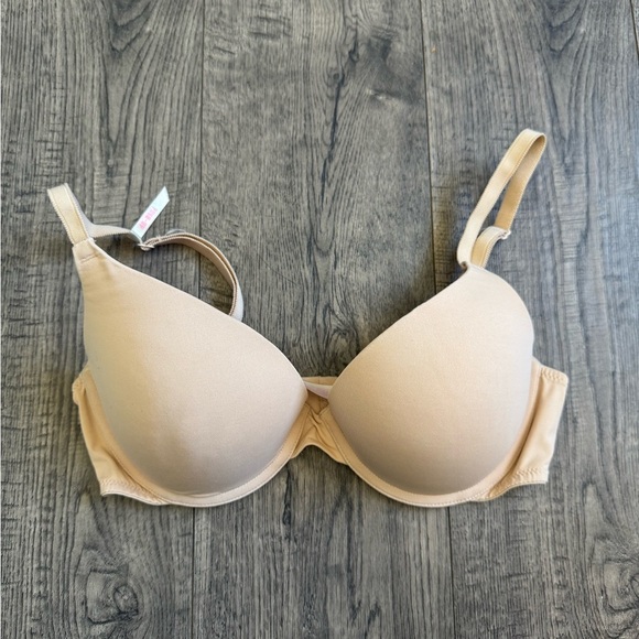 Victoria’s Secret Pink Tan Nude Push Up Bra- 34 C - Picture 2 of 4